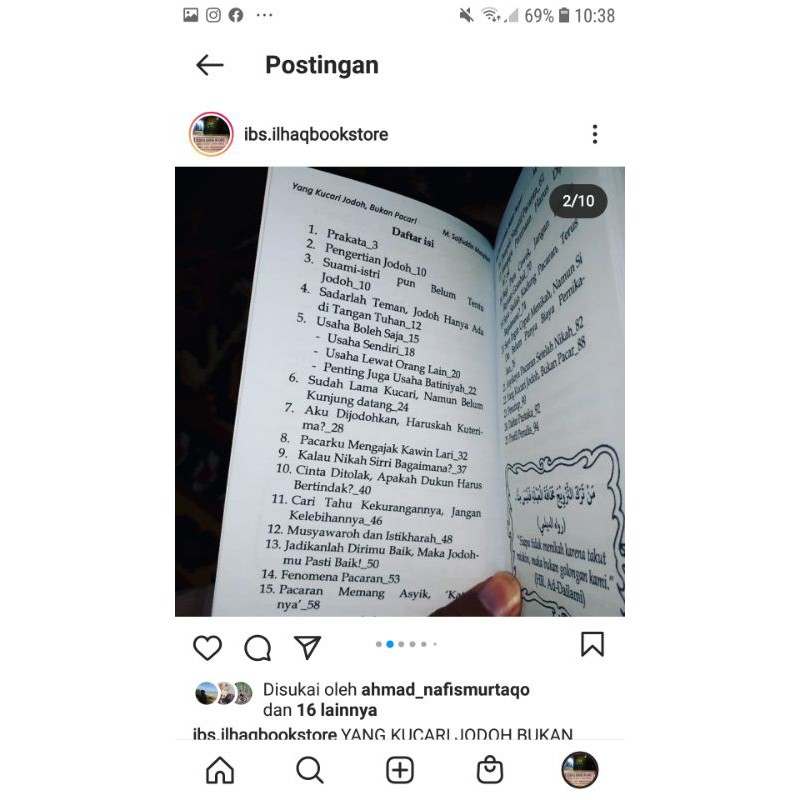 Yang kucari jodoh bukan pacar