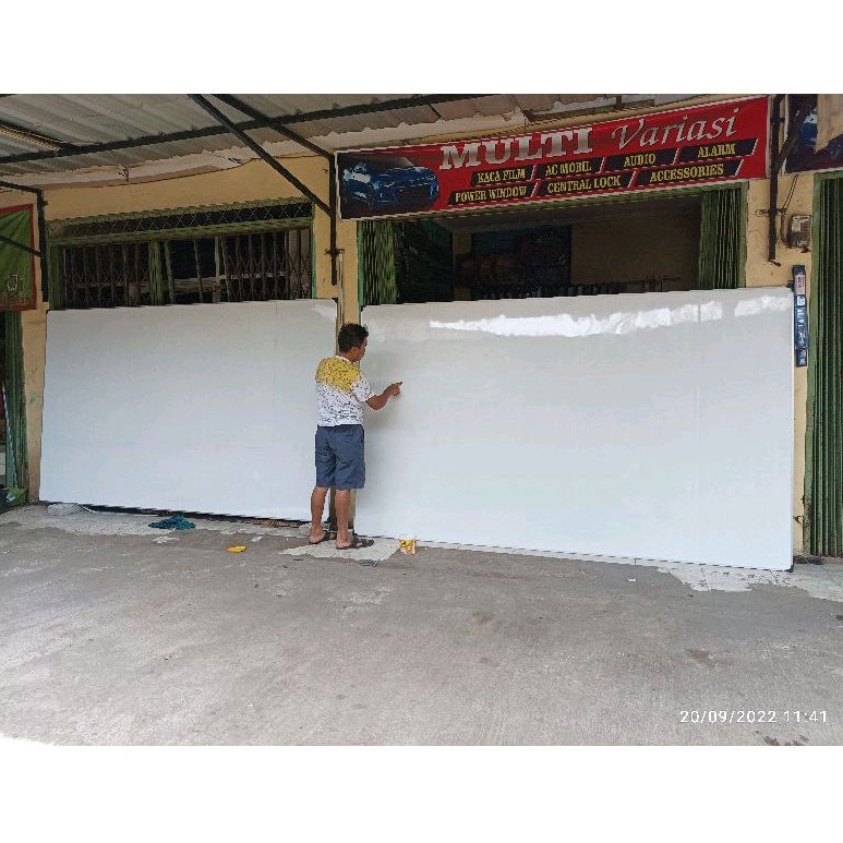 

whiteboard costum 180 x 300cm nonmagnet