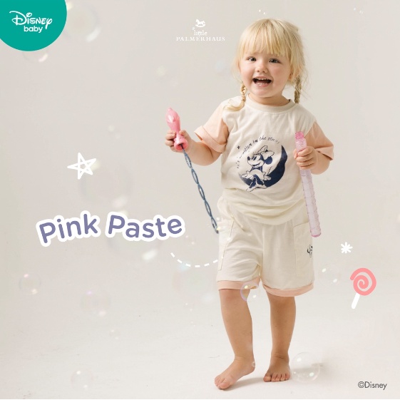 Little Palmerhaus 0M - 3Y Disney Jolly Mickey Attire Set Cotton Setelan Anak Mickey CBKS