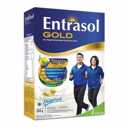 SUSU BUBUK ENTRASOL GOLD ORIGINAL 340 GRAM