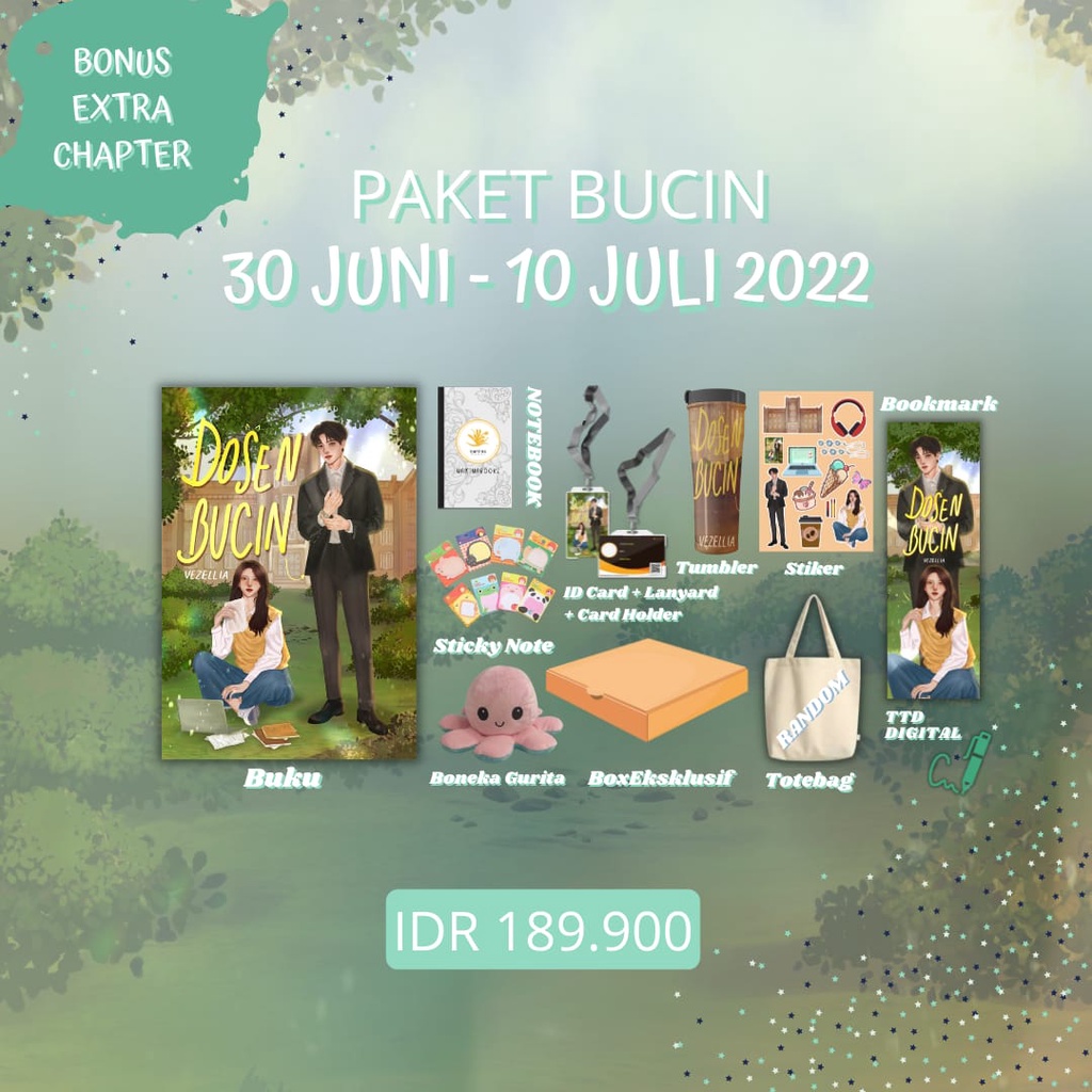 NOVEL DOSEN BUCIN + BONUS - Vezellia