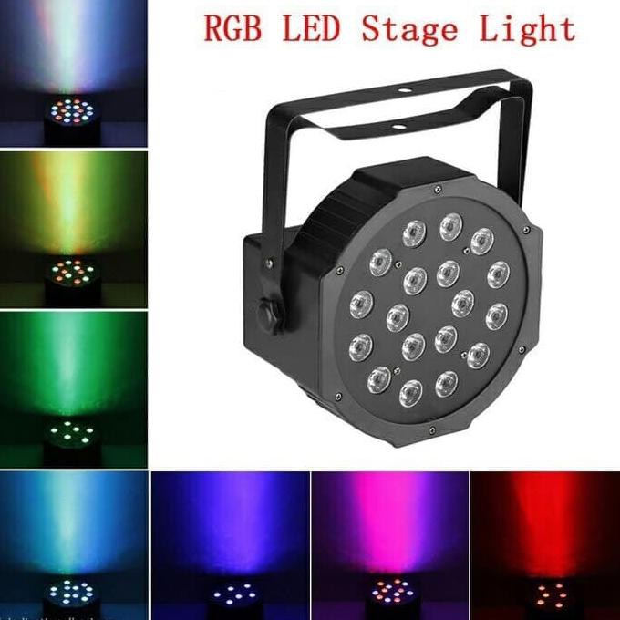 POPULER LAMPU DEKORASI LED MR5 LED PAR DISCO PANGGUNG DEKORASI TEMBAK SOROT 1