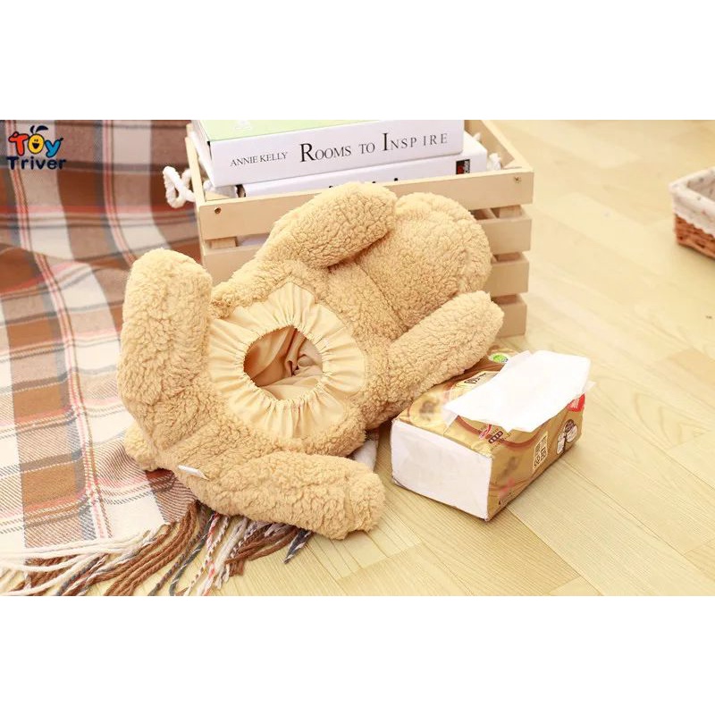 Tempat Tissue Boneka Dog Sarung Cover Tisu Karakter