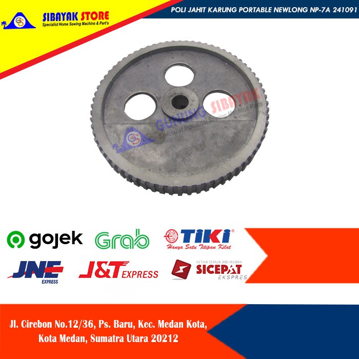 Pulley Timing Belt Mesin Jahit Karung NP7A #241092