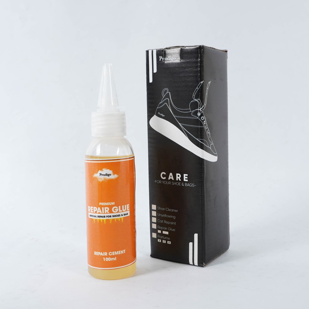 Prodigo - Shoe cleaner Care Pembersih 100ml dan Pengharum Sepatu 60ml-lem repair glu 100ml