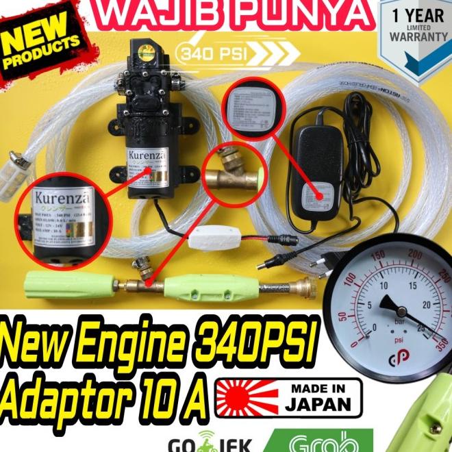 Jet Cleaner Steam Pump Alat Cuci Motor Mobil Ac Semua Kendaraan