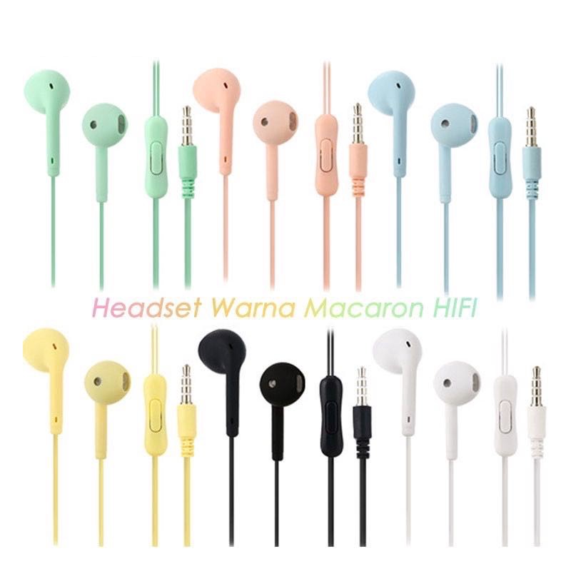 U19 Headset Gaming Bass Universal Warna Macaron Dengan Mic + Jack 3.5mm Untuk Android