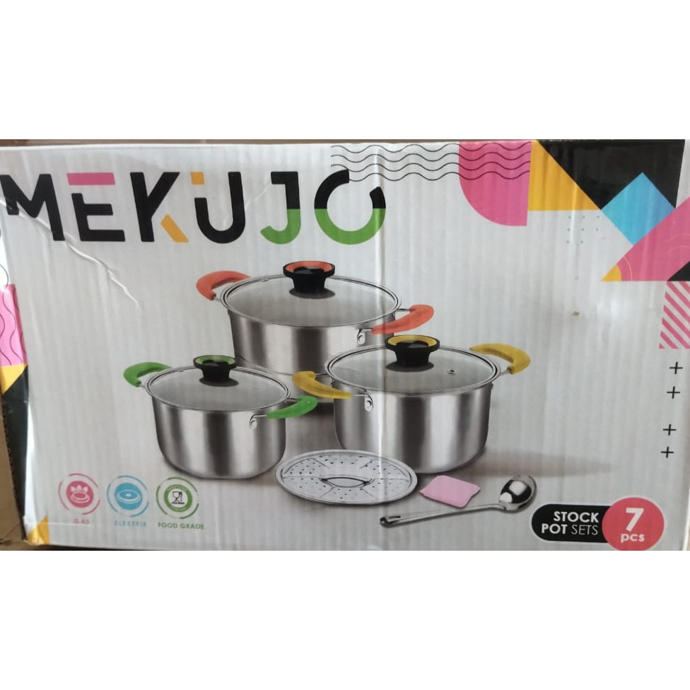 MEKUJO POT SET / PANCI SET 7PCS ROYALTON