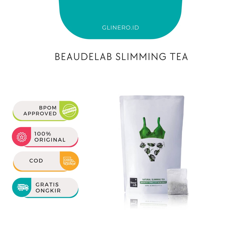 BEAUDELAB SLIMMING TEA | Minuman Teh Diet & Detox Pelangsing