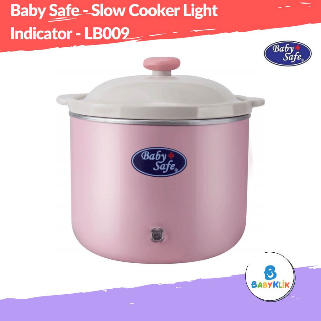 BABY SAFE BABY SLOW COOKER 0,8L WITH LIGHT INDICATOR [LB009]