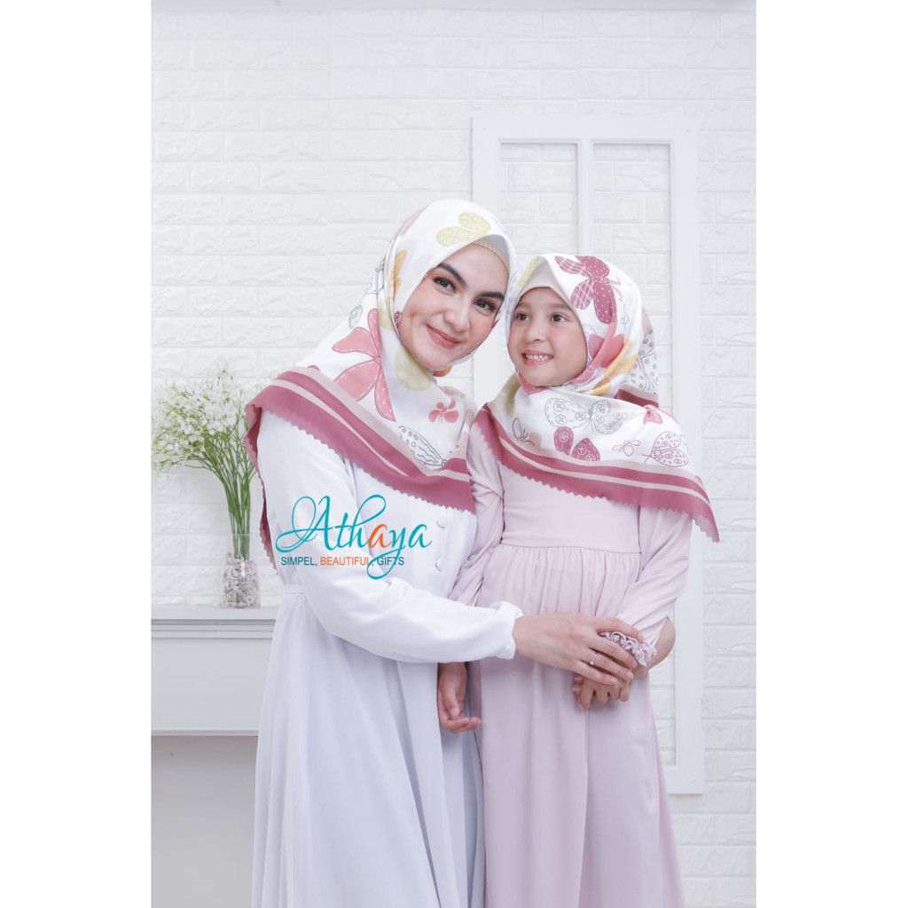 Athaya jilbab printing couple motif 2