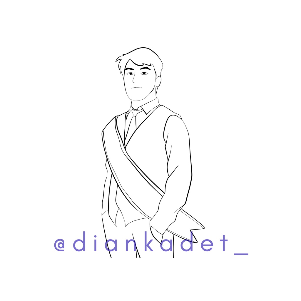 (SoftFile) Line Art ONLY / Jasa Edit Foto Menjadi Line Art / Vektor / Vector / Ilustrasi Simpel / De