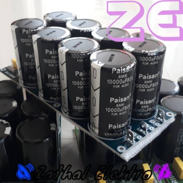 PSU 8 Elco Paisan 10000uf 80V