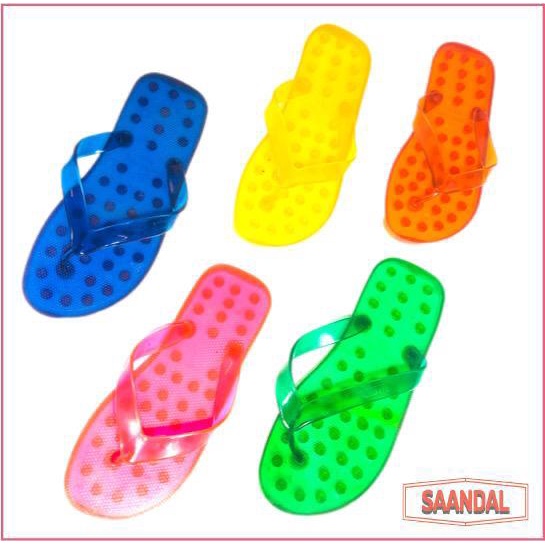 Sandal Jepit Jelly Nikita Sun Moon Pria Wanita Anak (BISA SATUAN COD)