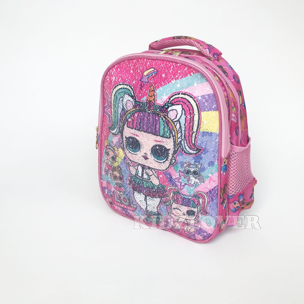 Tas Sequin Usap Ransel Anak Sekolah TK/Paud