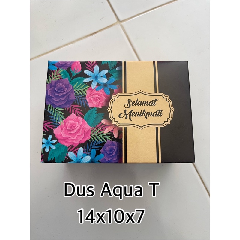 Dus Snack bunga aqua T
