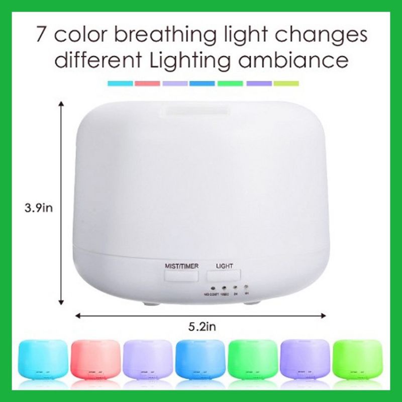 (MAINANKYU)  of Taffware Air Humidifier Aromatherapy Oil Diffuser + 7 LED - HUMI H770