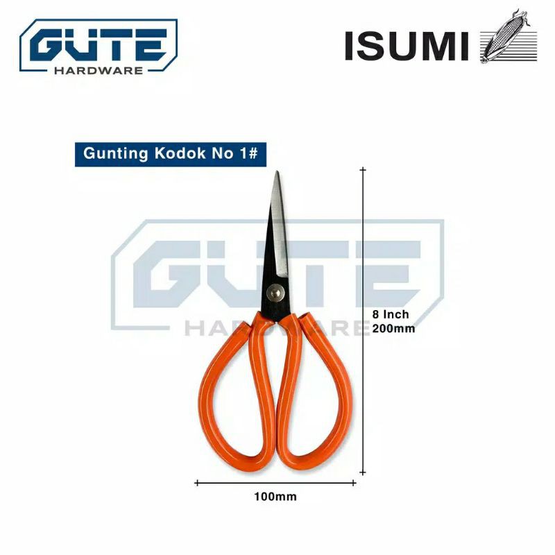 

Gunting Kodok 8 Inch / Gunting Kain Serbaguna Tailor Scissor