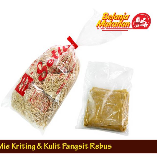 

PROMO HEMAT ( Mie Keriting & Kulit Pangsit Rebus)