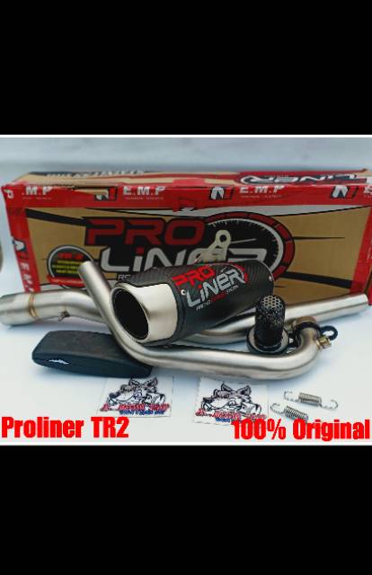 Knalpot Proliner Pro Liner TR2 TR-2 Short Long New CBR150R CBR 150 CBR150 2016 UP ORIGINAL DB Killer