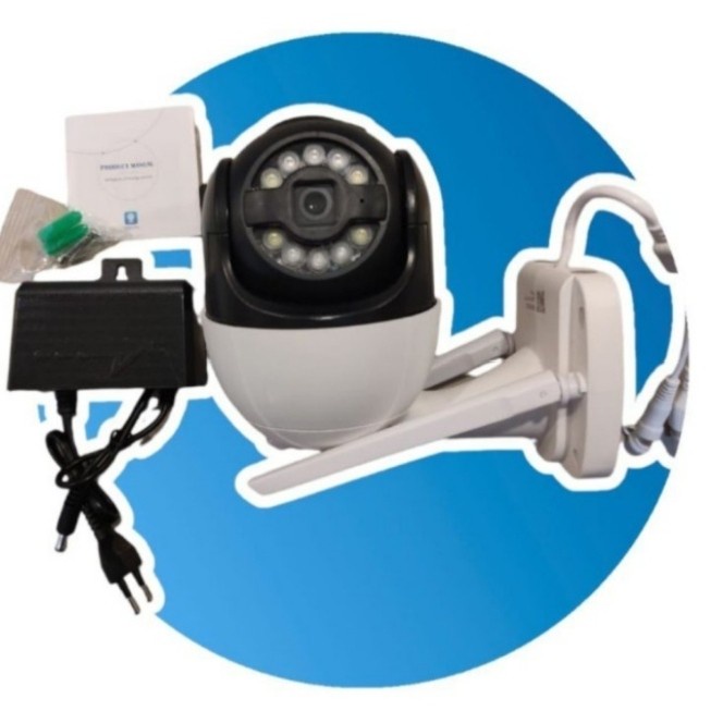 CCTV IP CAMERA V380 OUTDOOR HITAM