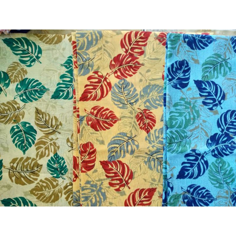 kain perca katun motif janda bolong