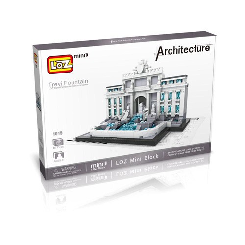 Loz Lego Mini Block  Trevi Fountain