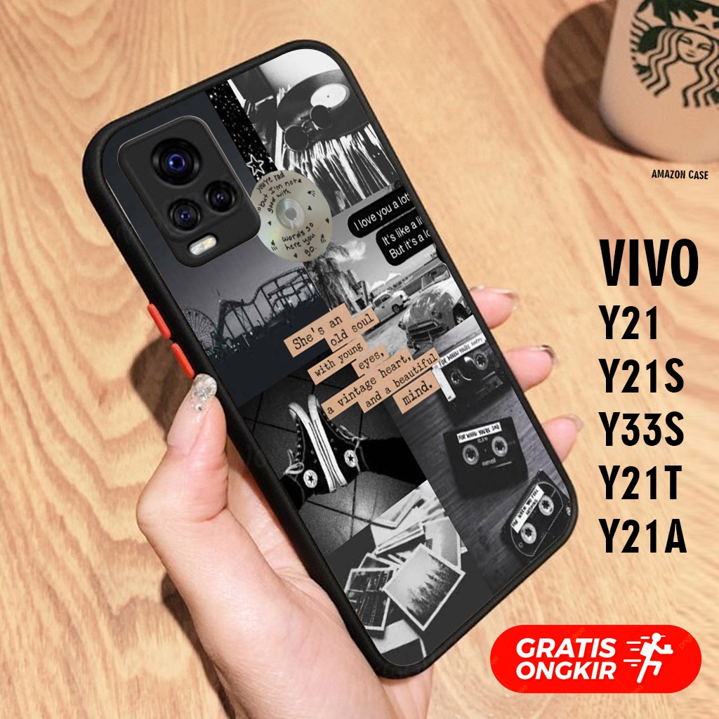 Casing VIVO Y21 Y33S Y21S Y21A Y21T Motif Custom Case Soft case Vivo Y21A Y21T kesing vivo Y21S Y33S