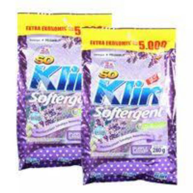 

So klin softergen bubuk 50 gram