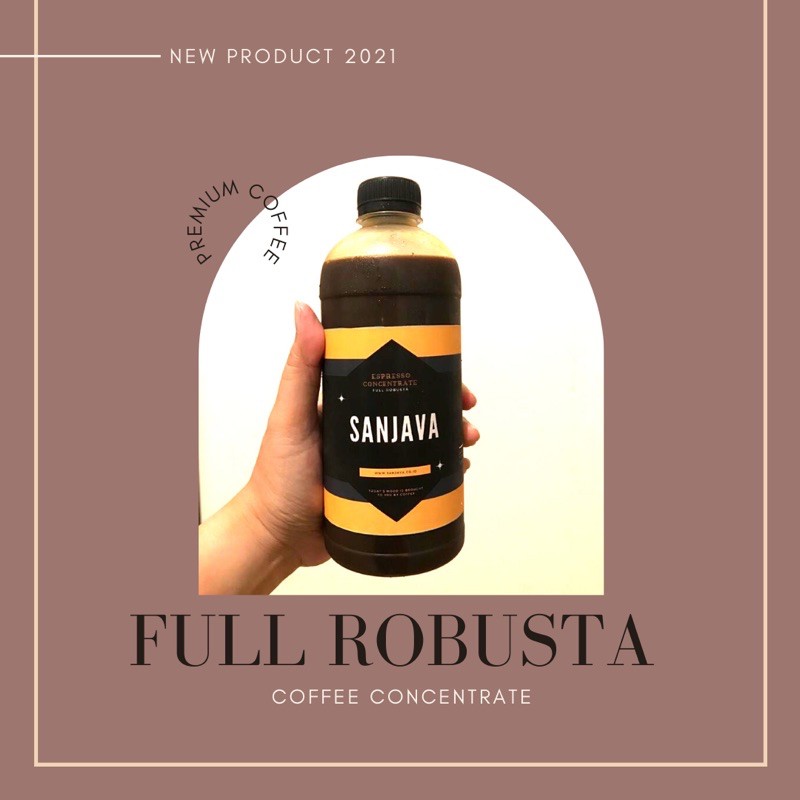 

Espresso Cair / Konsentrat Kopi 1 liter Full Robusta