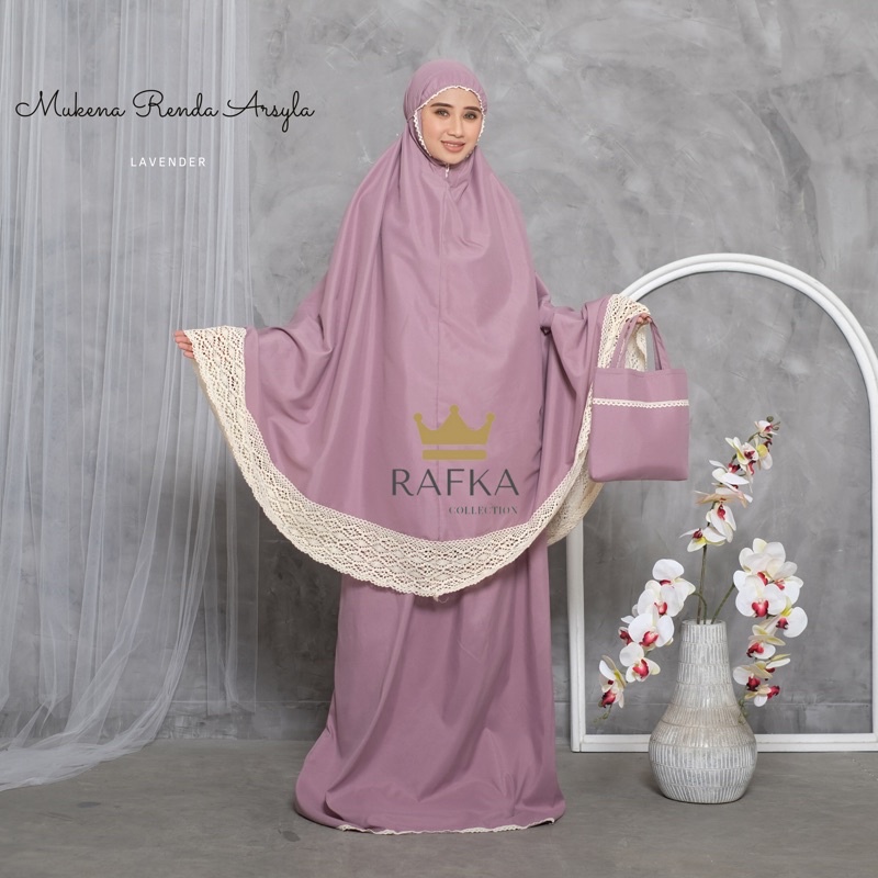 MUKENA DEWASA KATUN PREMIUM RAJUT ARSYLA