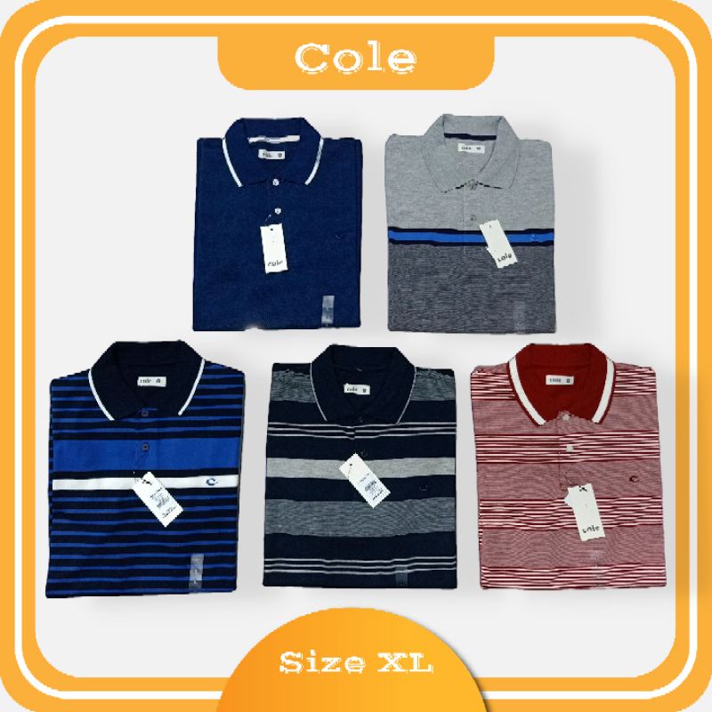 WANGKY COLE BRANDED DEWASA TERBARU KAOS OVERSIZE KERAH PRIA PENDEK KEKINIAN