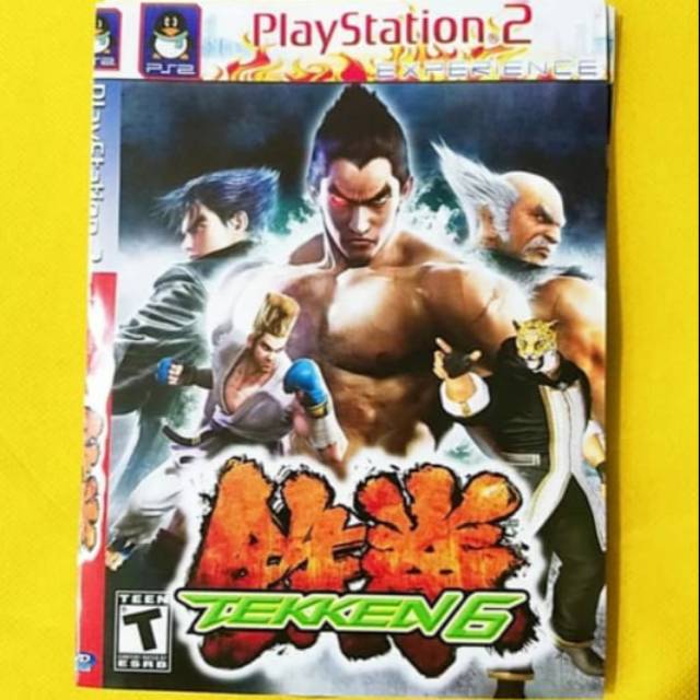 TERBARU NEW KASET VIDEO GAME PS 2 TEKKEN 6