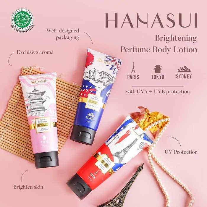 PROMO HANASUI Perfume Body Lotion/BODY LOTION/HANASUI