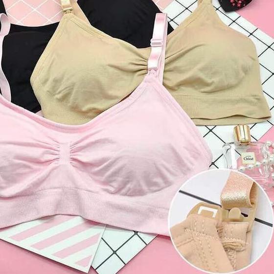♤ GENIE NURSING BRA - BRA MENYUSUI Dengan Kait Depan Original By GenieBra ➹