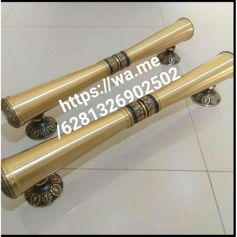 GAGANG PINTU KUNINGAN HANDLE PINTU RUMAH KUNINGAN