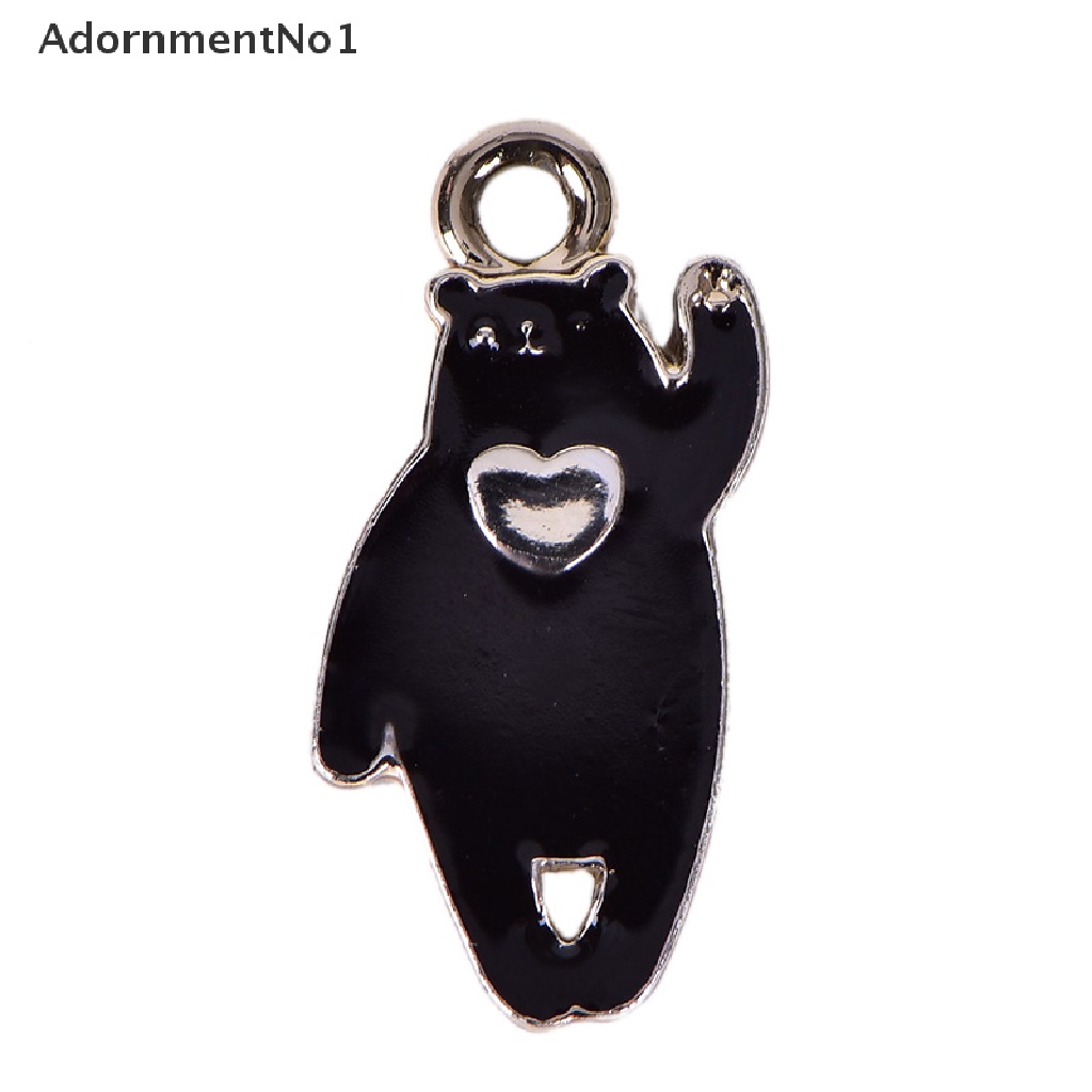 (AdornmentNo1) 30pcs / Set Charms Enamel Gaya Campur Bahan Alloy Untuk Aksesoris Gelang / Perhiasan DIY