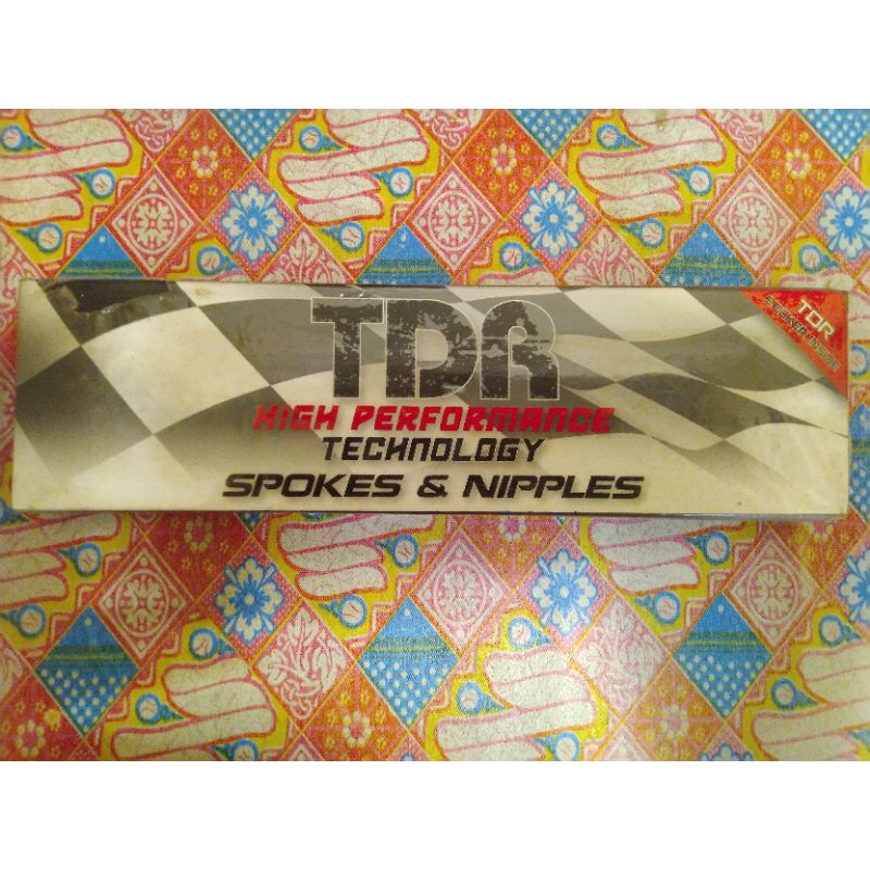 Ruji jari-jari TDR 90x172 original