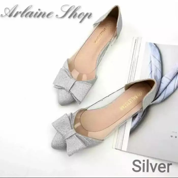 Sepatu Flatshoes Wanita Mika Glither Terbaru