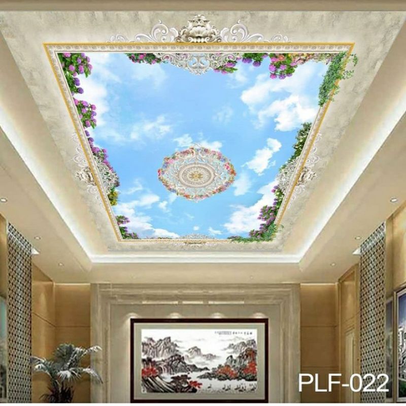 Wallpaper custom 3d plafon