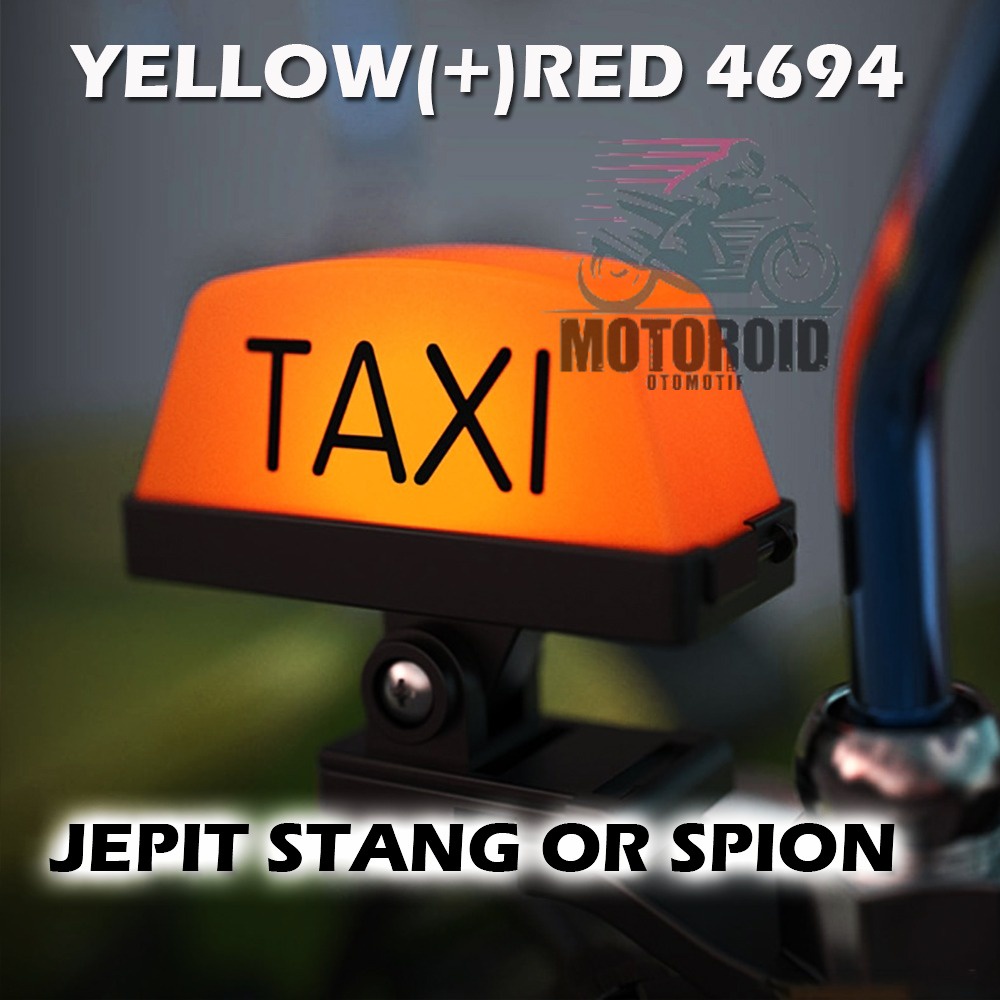 LAMPU SPION TAXI 4694 4693  EASY TO INSTALATION ON STANG KEDIP LAMP MOTOR