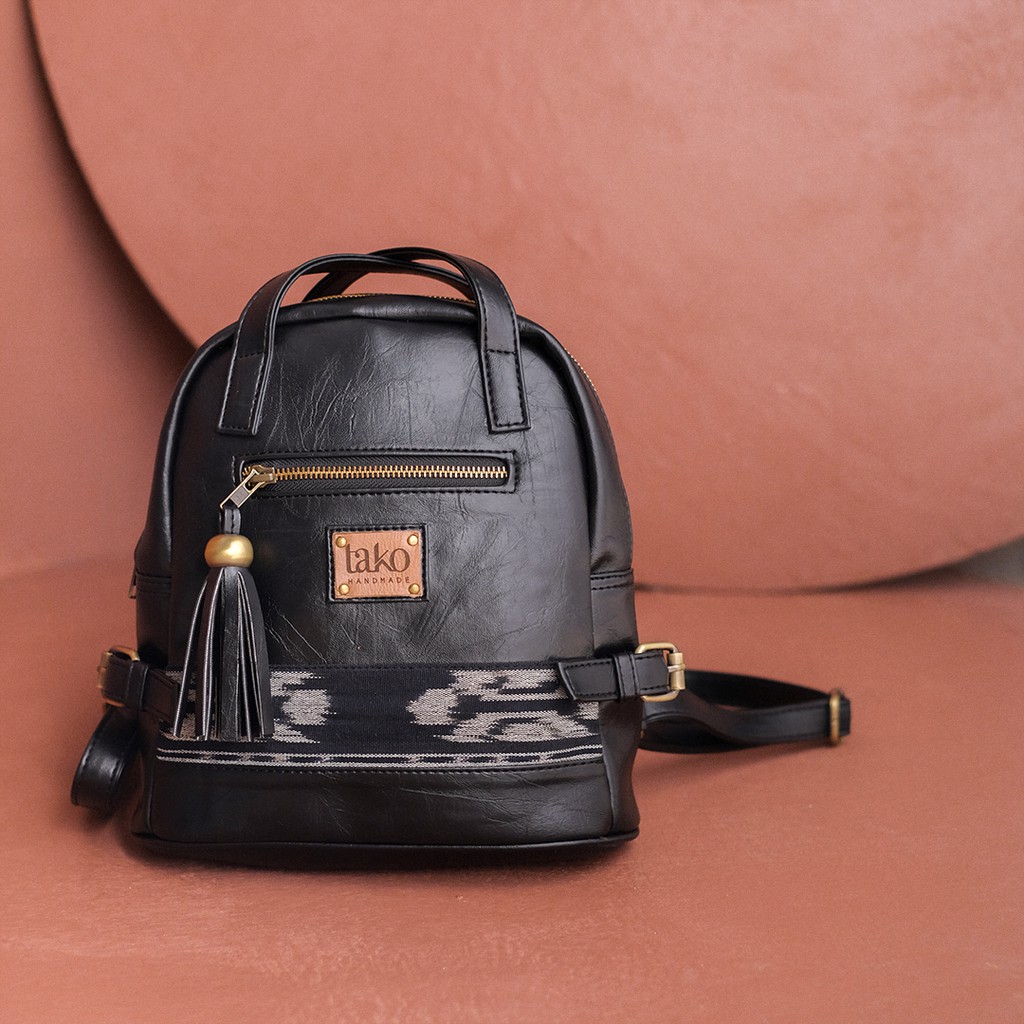 Ransel Multifungsi - Gi Ethnic Black (PO) by Tako.Bag
