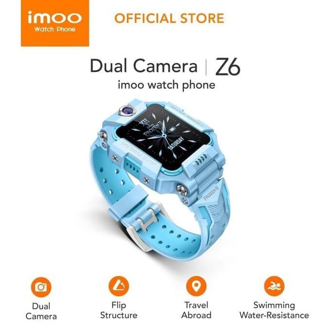ITERMURAHl Watch Phone imoo Z6 HD Video Call - Frozen II Series Garansi Resmi - Hijau