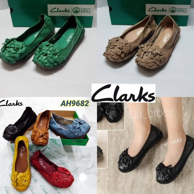 New  Sepatu wanita clarks bunga 9682 / clarks bunga