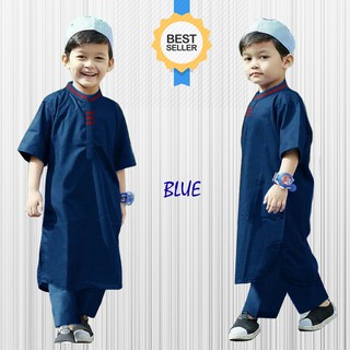 SETELAN BAJU MUSLIM ANAK / KOKO TURKI ANAK    2-13 TAHUN