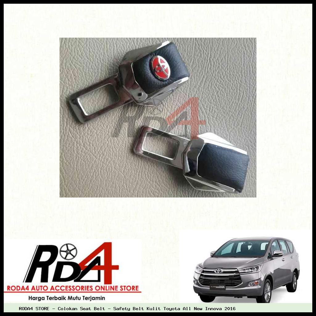 Colokan Seat Belt - Safety Belt Kulit Toyota All New Innova 2016