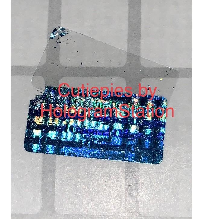 

Harga TERMURAAH.. HOLOGRAM STIKER SEGEL ORIGINAL BIRU 2x1cm (harga per 5 Lembar)
