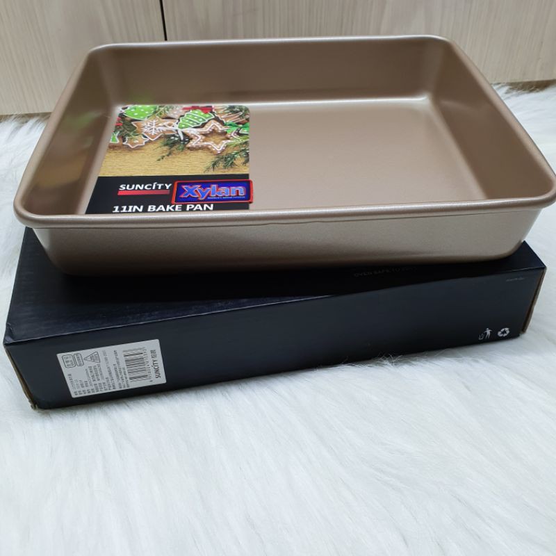 suncity 11 inch rectangular bake and roast pan / bakeware /baking pan /loyang kue