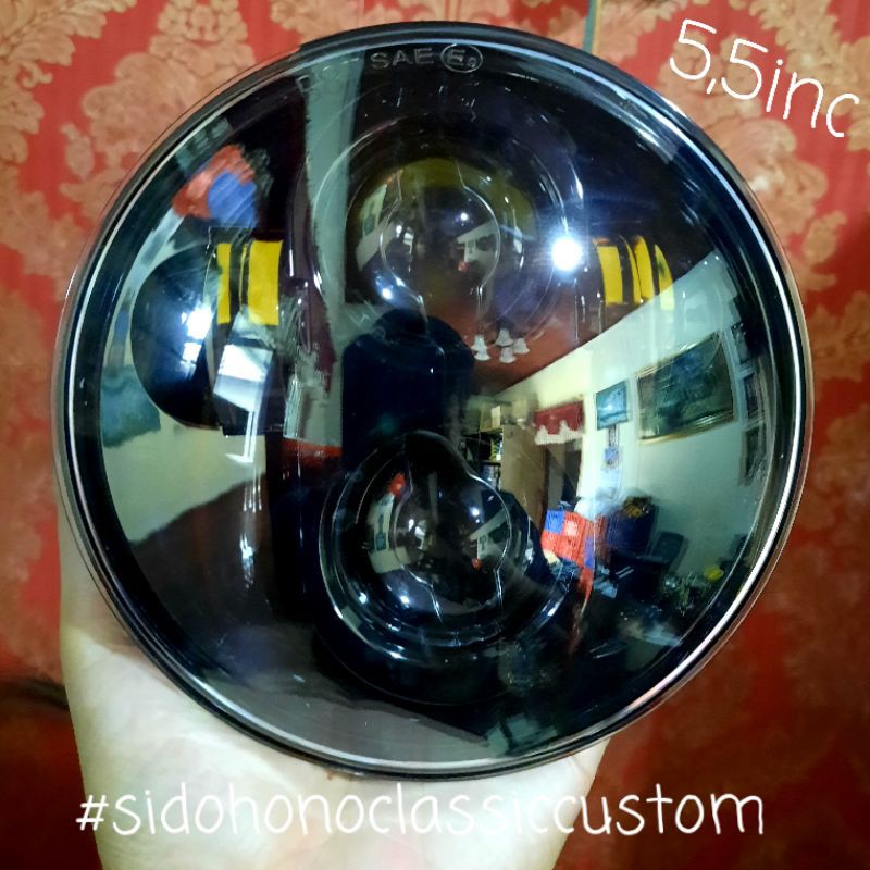 Lampu daymaker 4 LED 5,5 inc pnp lampu pesek CB GL MP Tiger Tirev