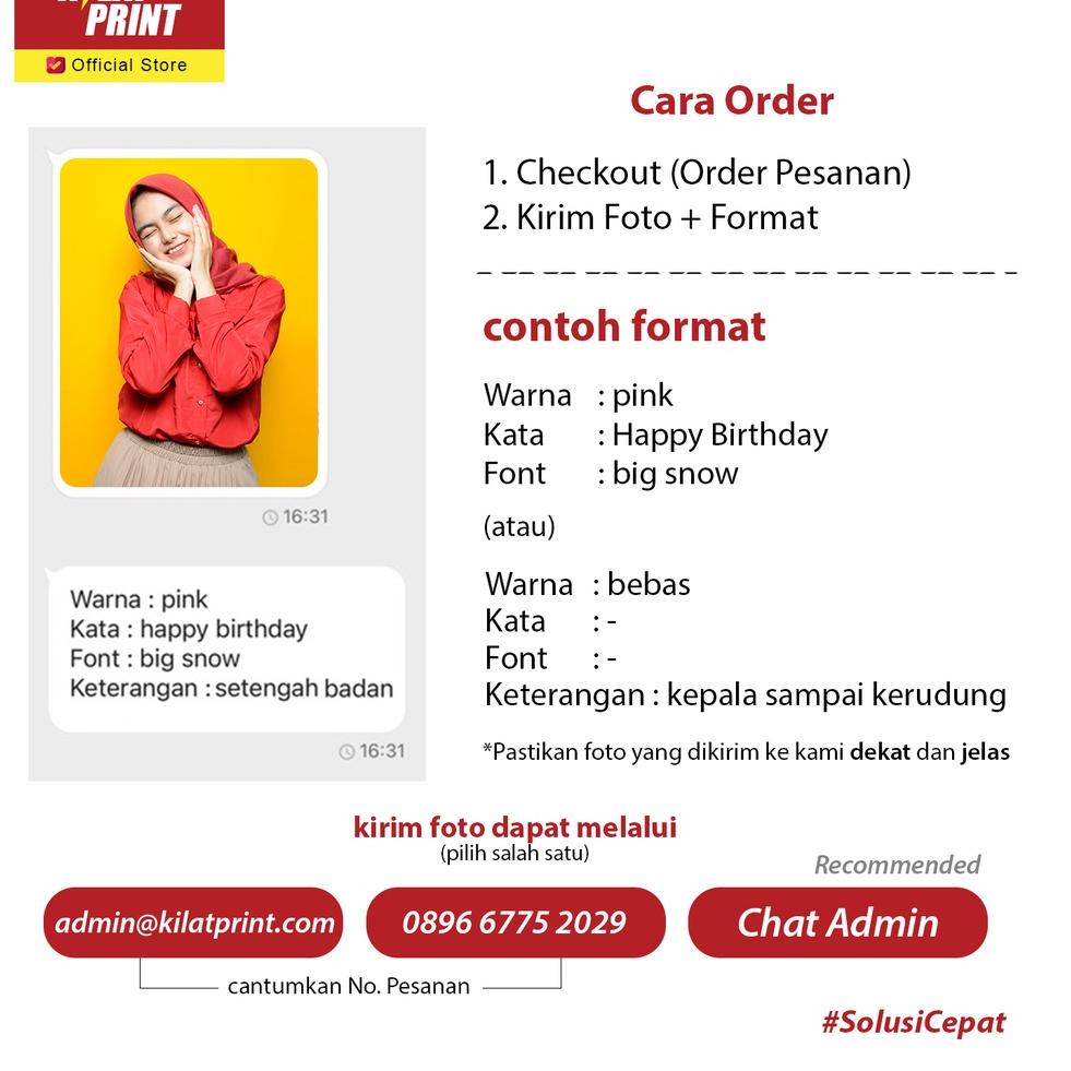 

Dqw82 PAPER BAG KADO CUSTOM MUKA FOTO SENDIRI LARGE (V2) ^^